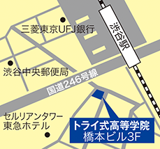 渋谷の地図