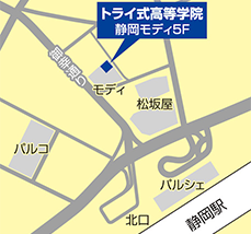 静岡の地図