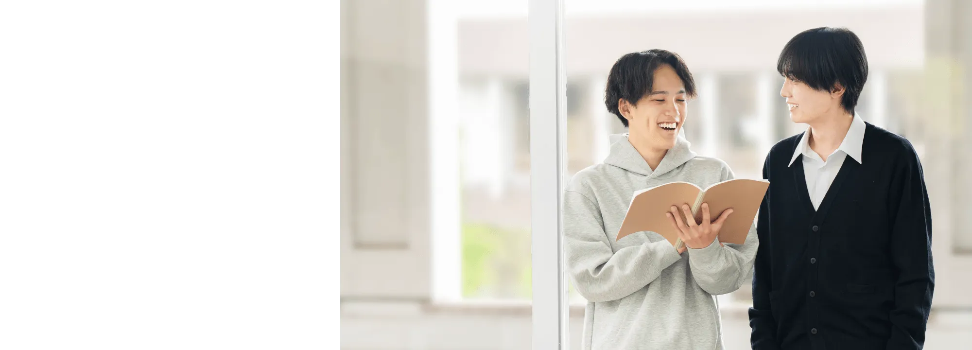 まずは卒業を目指す普通科 卒業率99.9%※ 着実に高校卒業を目指せるコースです。多くの仲間と出会い、多様な経験を重ねながら、充実した高校生活を楽しめます。高校卒業後の進路サポートや専門分野の学習もお任せください。※卒業対象者のうち、退学者を除いた割合。 2025/3自社調べ。