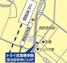 池袋の地図