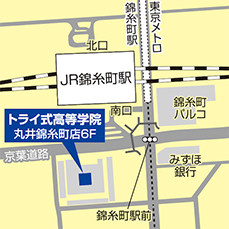 錦糸町の地図
