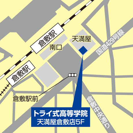 倉敷の地図