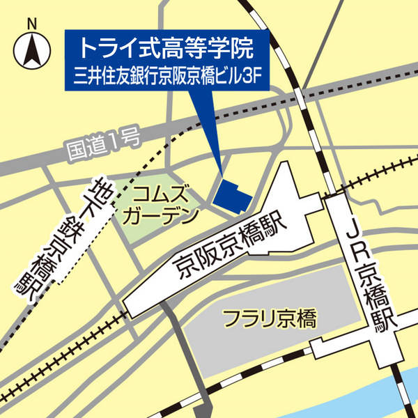 京橋の地図