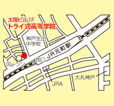 元町の地図