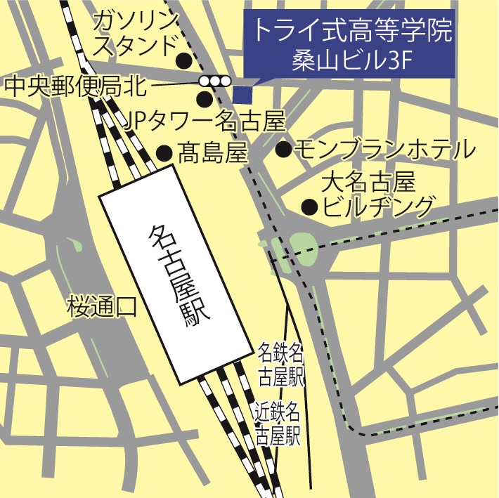 名駅の地図