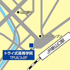 新山口の地図