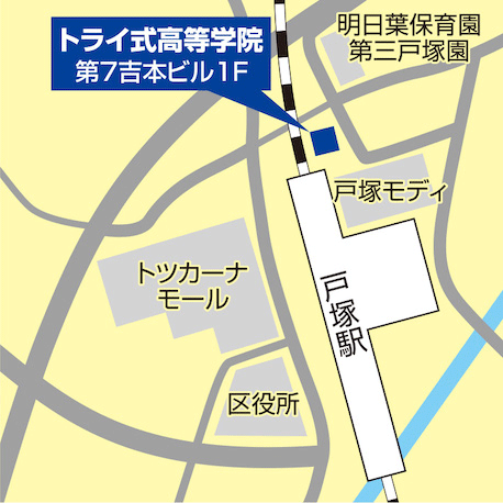 戸塚の地図