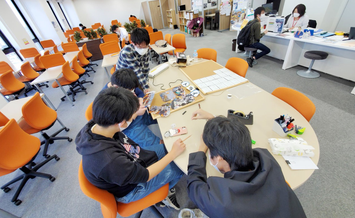 掲示物作成中
