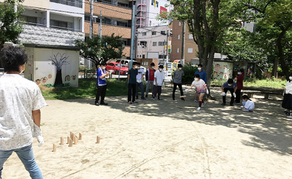 京橋恒例！モルック大会！！