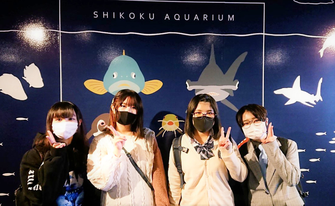 四国水族館へ行きました！