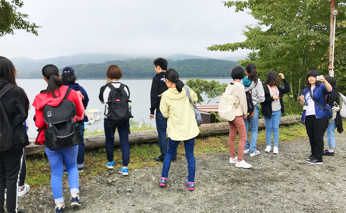 林間学校では他のキャンパスの友達もできました