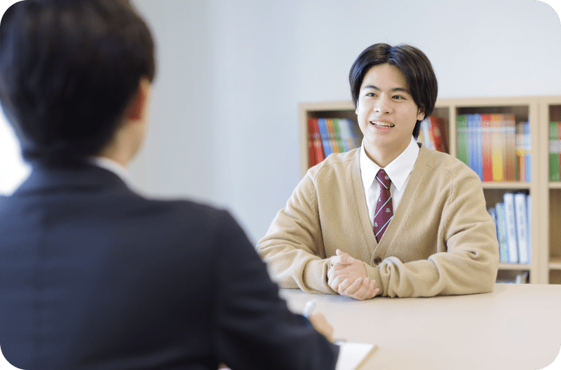 合格に向けてサポートしている画像