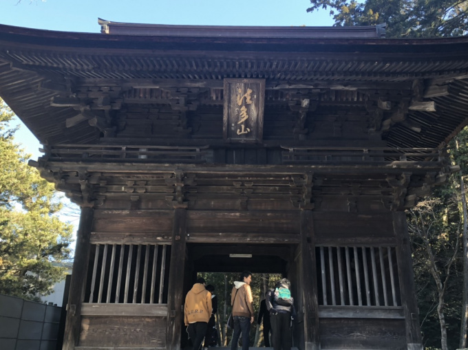 法多山仁王門(国指定重要文化財)