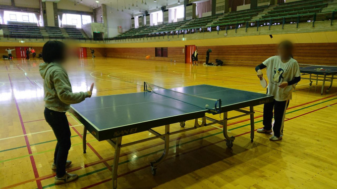 卓球女子ゆうき&ひめか