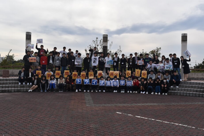 林間学校集合写真