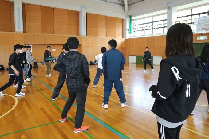 林間学校ドッジビー