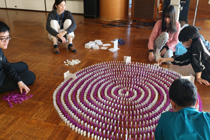 林間学校ドミノ