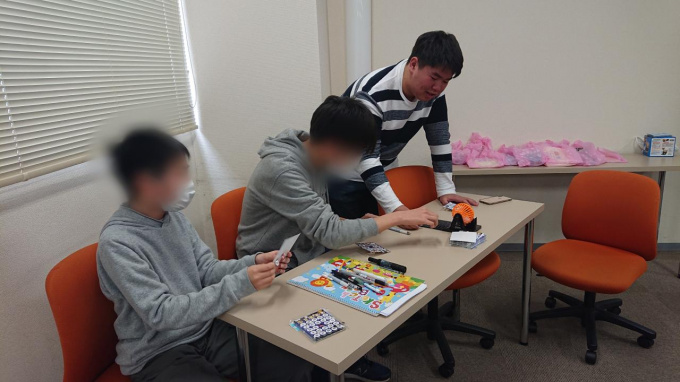 三送会ビンゴ運営ぼかし