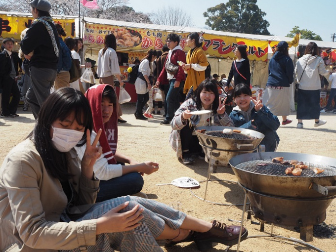 022_岡山キャンパス_お花見