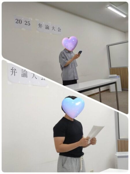 弁論大会の様子