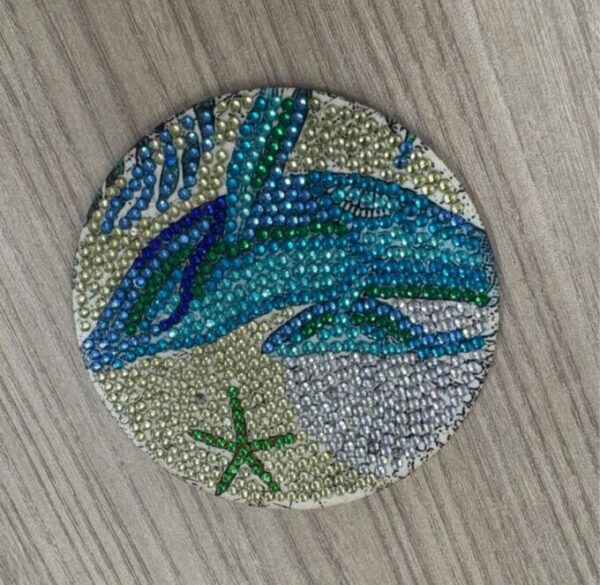 ダイヤモンドアートでキラキラタイム✨✨😊 通信制高校