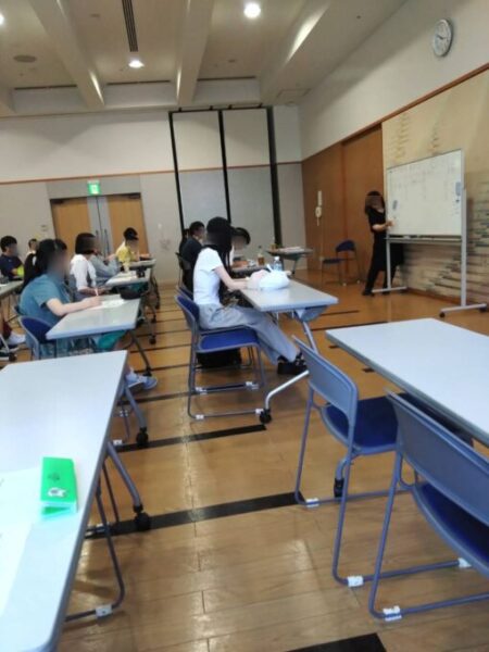 対面スクーリングの様子