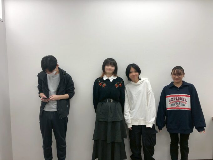 中等部弁論大会メンバーの写真