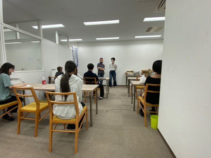 飛び入り参加の卒業生