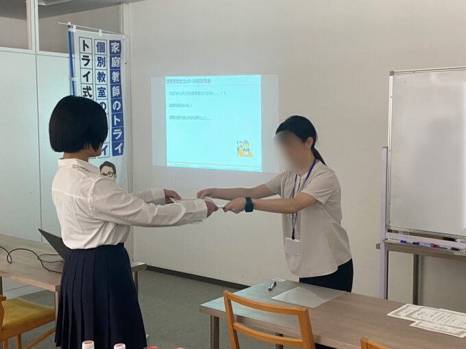 受賞式の様子