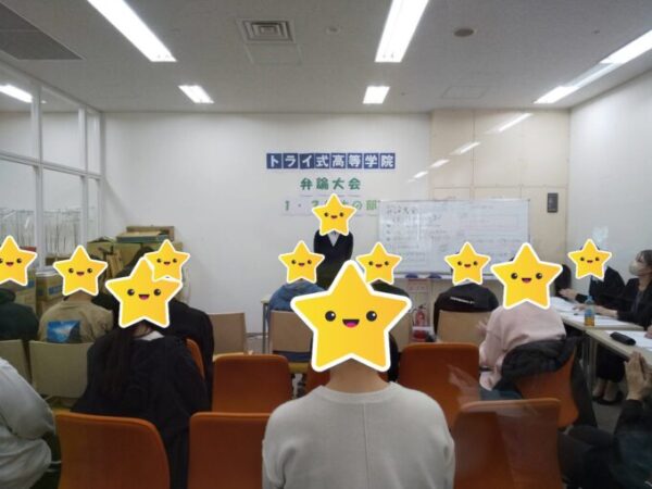 弁論大会、発表中です！