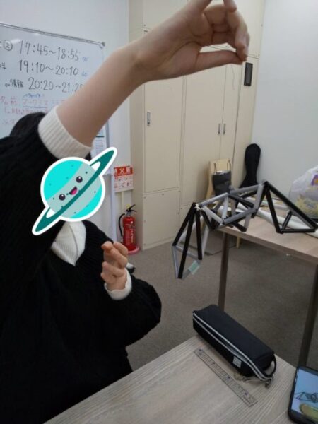 コウモリ型のヒンメリです