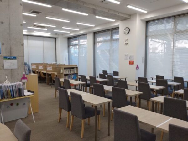 トライ式高等学院戸塚キャンパスの教室の様子