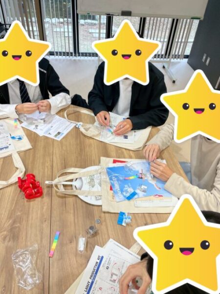 LED作り、楽しく学べました！