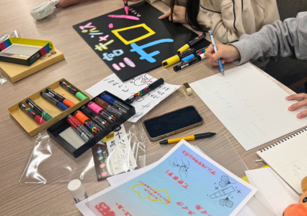 文化祭の準備、始まりました🎨