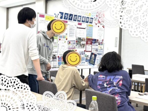 トライ式高等学院戸塚キャンパスの教室の様子