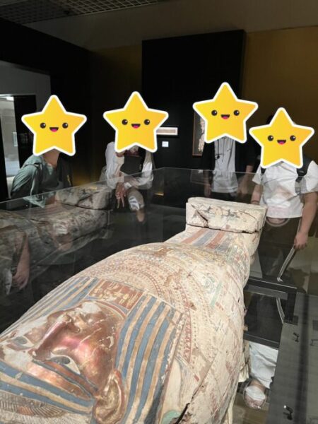 ミイラの棺です！