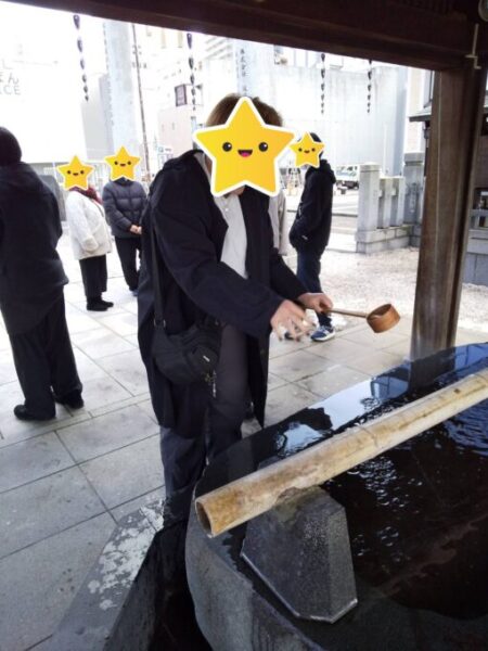 手を洗いましょう!