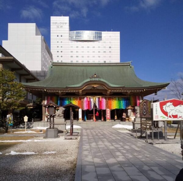 福井では名の知れた神社の1つです。結婚式もできるんですよ~