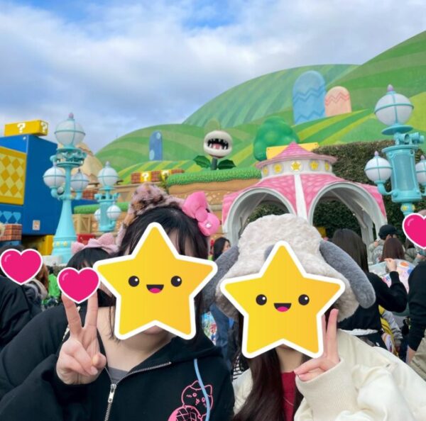 景色がマリオ！