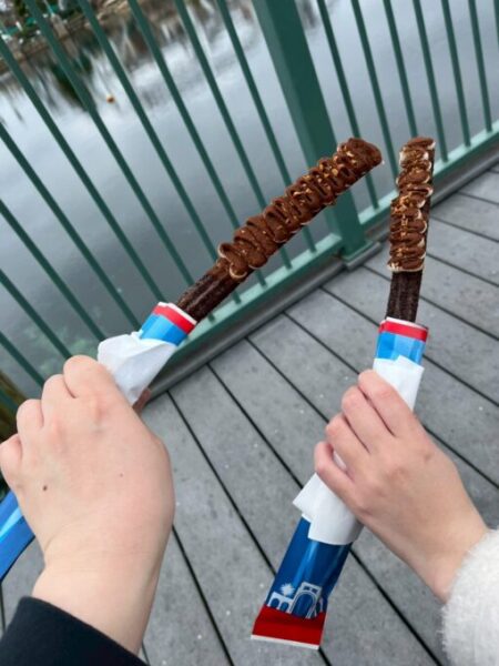 チュロス！色んなフレーバーがありました！