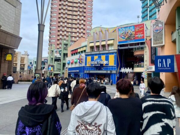 ユニバに着くまでの道も、なんだか楽しいですよね