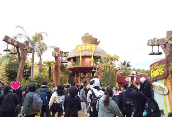 ドンキーコングエリアもあります