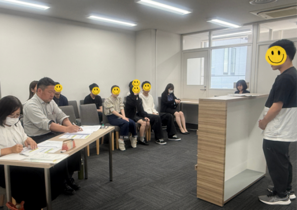 【行事】弁論大会🎤高校3年生の部(キャンパス予選/エリア予選)キャンパス予選の様子