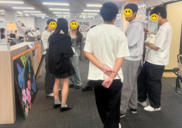 【行事】弁論大会🎤高校3年生の部(キャンパス予選/エリア予選)お出迎えの様子