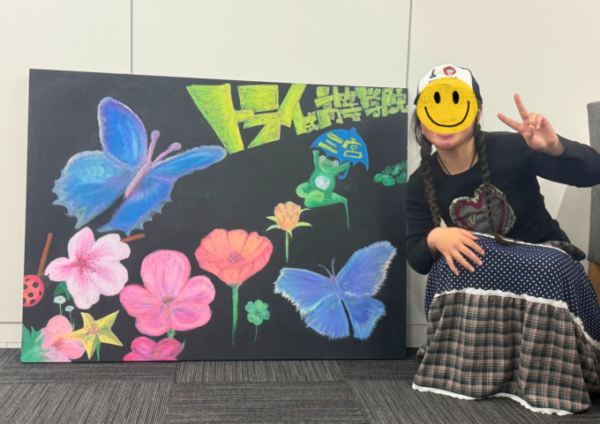 【アート】春のウェルカムボード紹介🎨