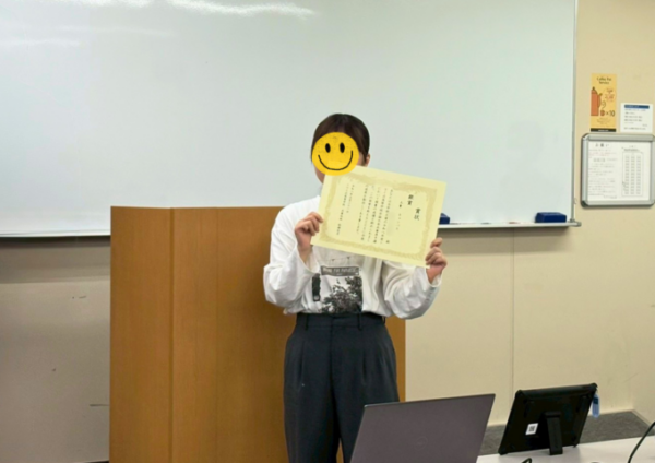 【行事】弁論大会🎤高校3年生の部(キャンパス予選/エリア予選)Mさんの様子