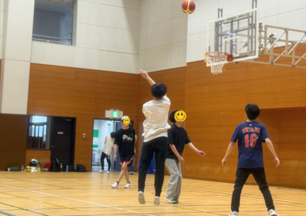 【部活】スポーツ部 今回はバスケ🏀・卓球🏓(26年4月)バスケットボールの様子