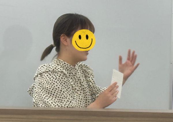 【行事】弁論大会🎤高校3年生の部(キャンパス予選/エリア予選)発表中の様子③