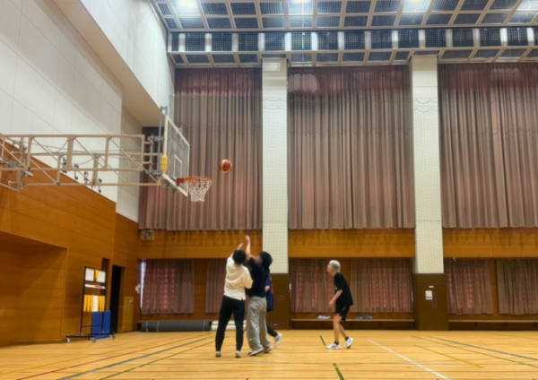 【部活】スポーツ部 今回はバスケ🏀・卓球🏓(26年4月)バスケットボールの様子