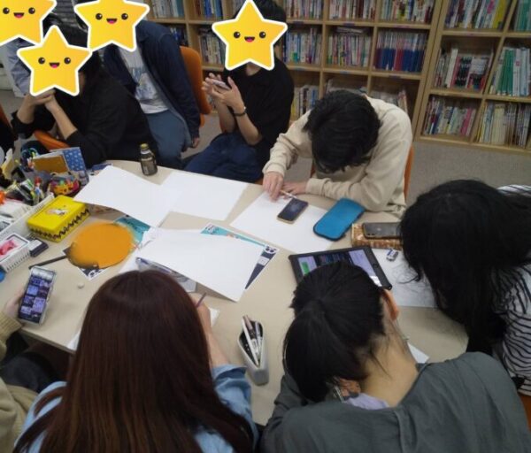 みんなでお絵描き～
